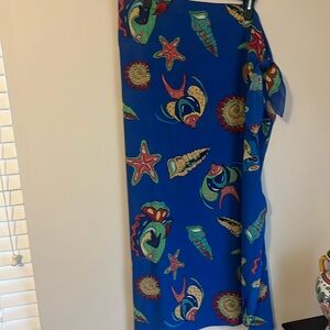 Beach coverup. Like new.